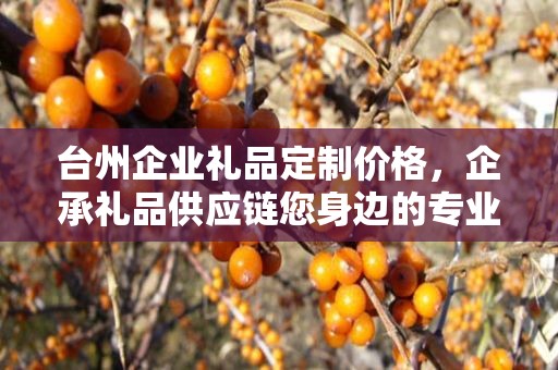 台州企业礼品定制价格，企承礼品供应链您身边的专业礼品定制公司