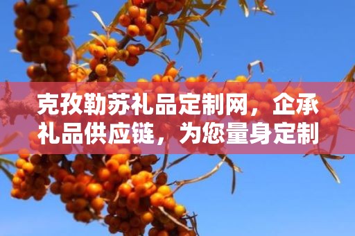 克孜勒苏礼品定制网，企承礼品供应链，为您量身定制专属礼品