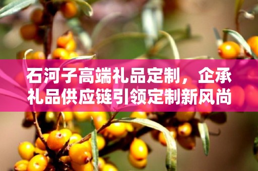 石河子高端礼品定制，企承礼品供应链引领定制新风尚