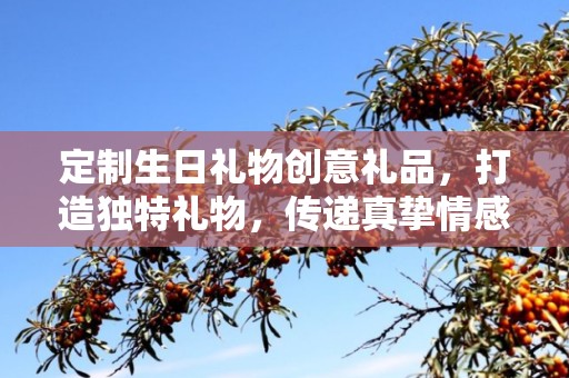 定制生日礼物创意礼品，打造独特礼物，传递真挚情感